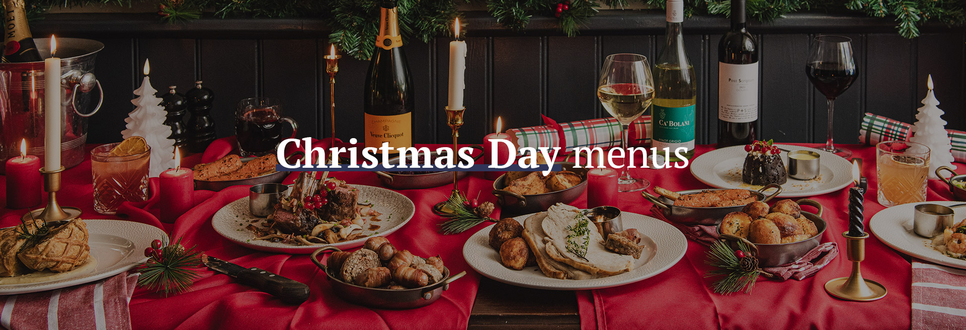 Christmas Day Menu at The Eagle